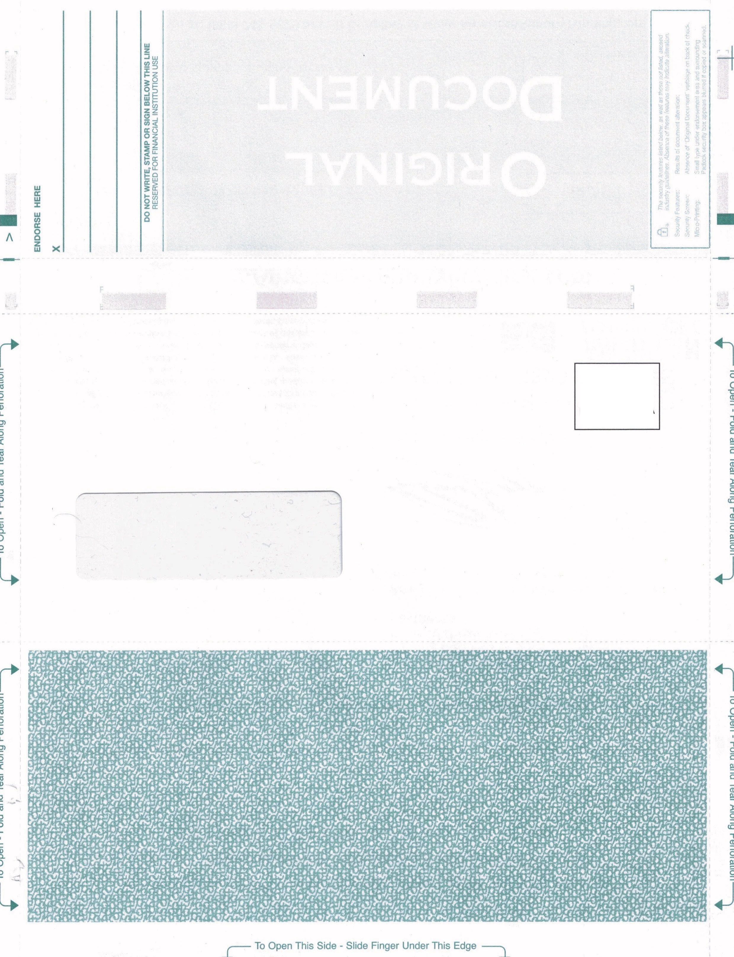 Check Snap Pack Mailers — Direct Mail, Fulfillment Services